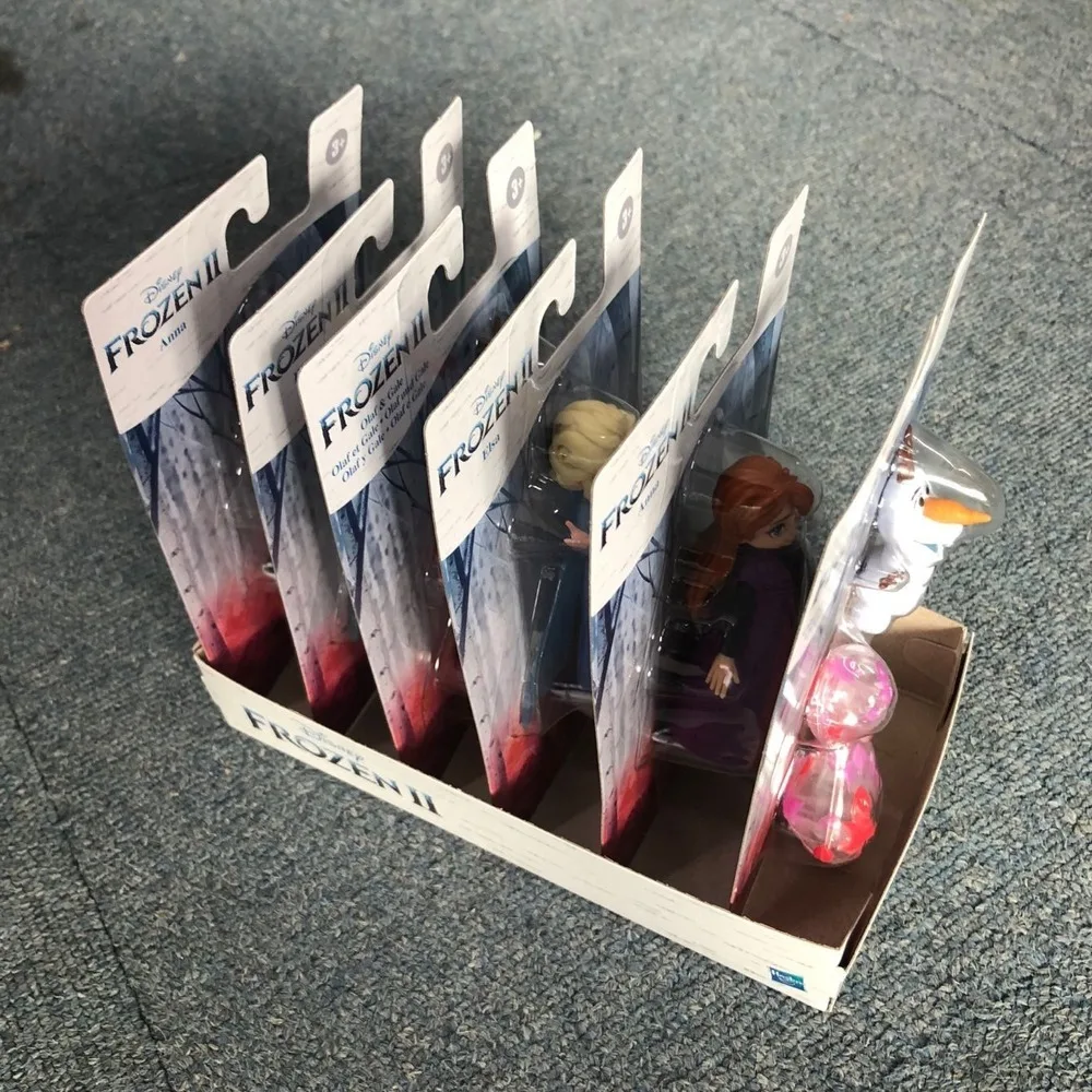 Hasbro мини Принцесса Замороженные 2 Alsa Анна Олаф Gale куклы игрушки экшн фигурки
