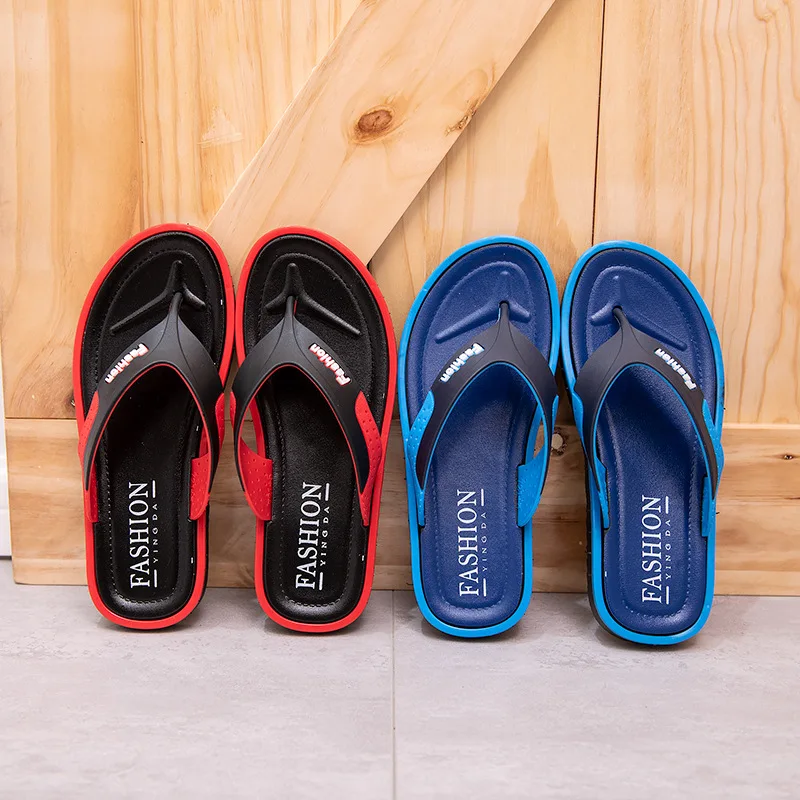 

Summer Non-slip Flip Flops Men's Sandals and Slippers Personality Flip-flops Outdoor Beach Shoes Men's Casual Slippers