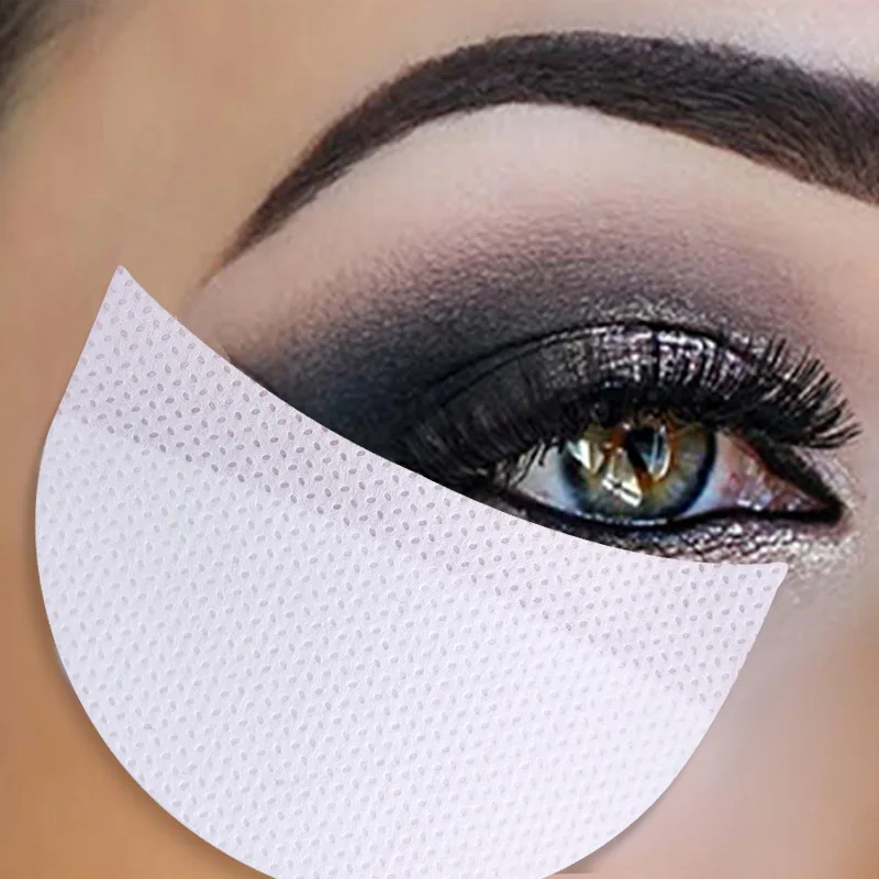 GAM-BELLE Beauty 100pcs Eyeshadow Shield Under Eye Patches Disposable Shadow Protector Stickers Pads Eyes Makeup Application | Красота и