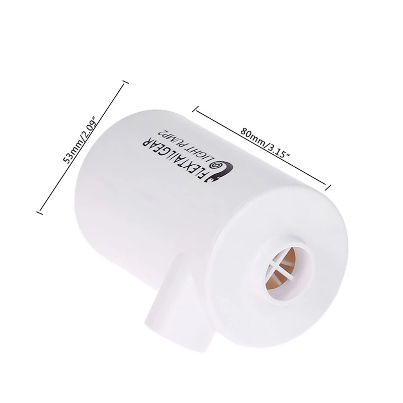 

Practical Mini Air Pump Efficient USB Rechargeable Portable Qualitied Light Pump Drop Ship