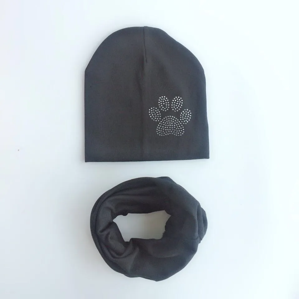 Шапка для детей детская шапка с Серебряной звездой и алмазной вышивкой мальчиков