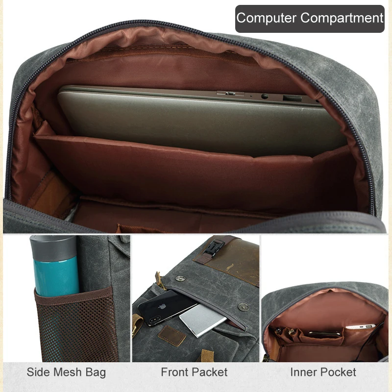 Сумка для фотоаппарата тканевая водонепроницаемая кожаная ноутбука |