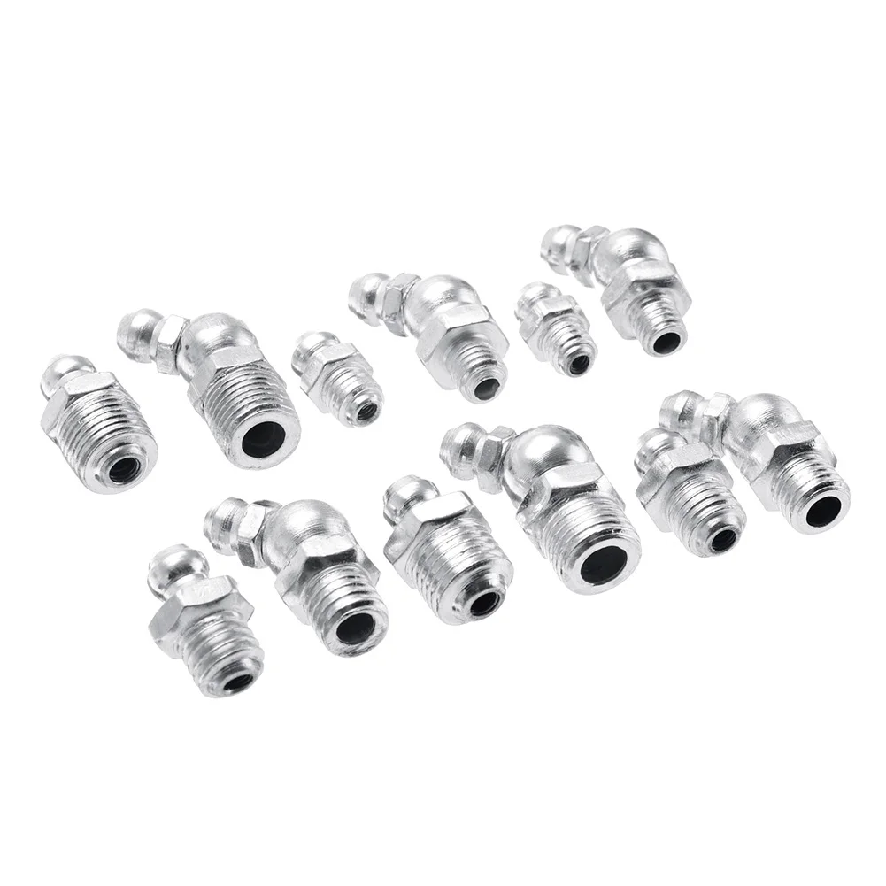 130 шт. гидравлика смазочные соски фитинг метрический Imperial BSP UNF M6 M8 M10 45 градусов