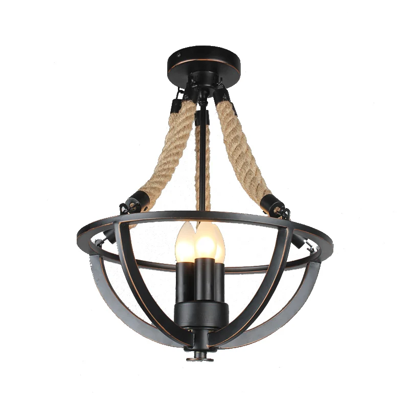 Винтажная ретро люстра для ресторана кафе Гостиная Бар одежда молочный чай салон