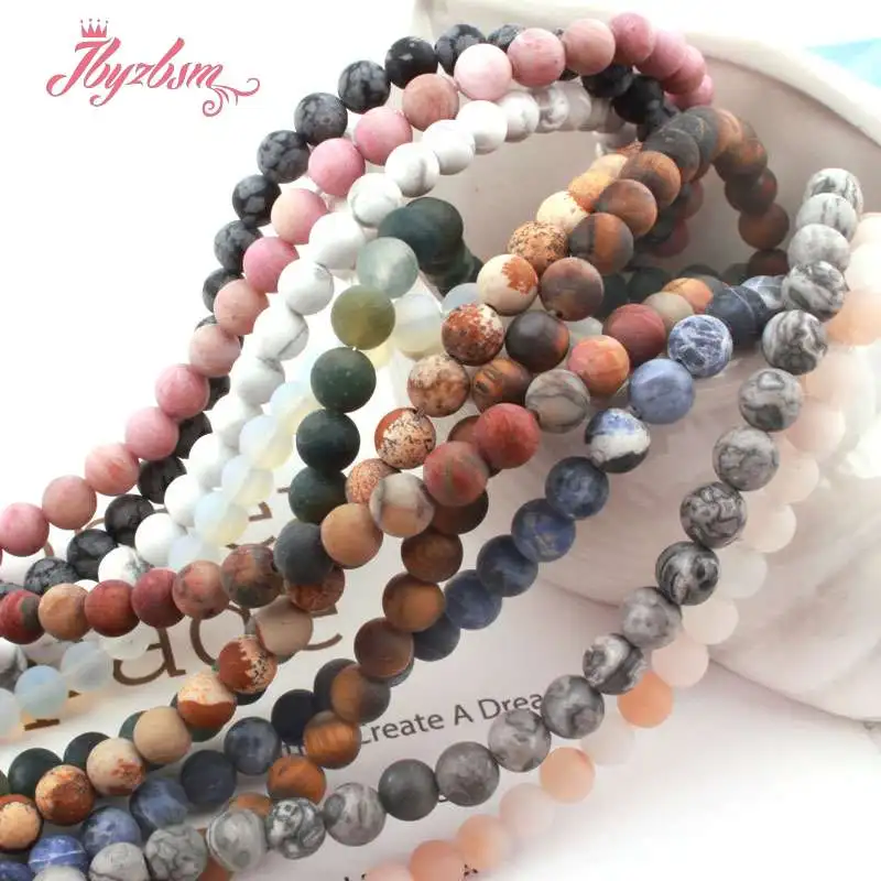 Круглые Бусины Из Натурального Гематита содалита амазонита мороза 6 мм для