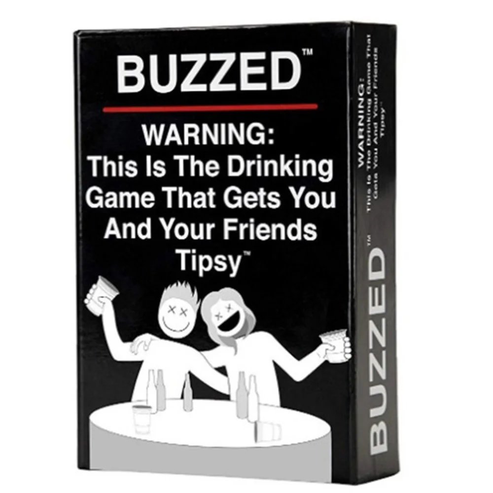 1 Набор английских игральных карт бузированные Типсы семейный праздник