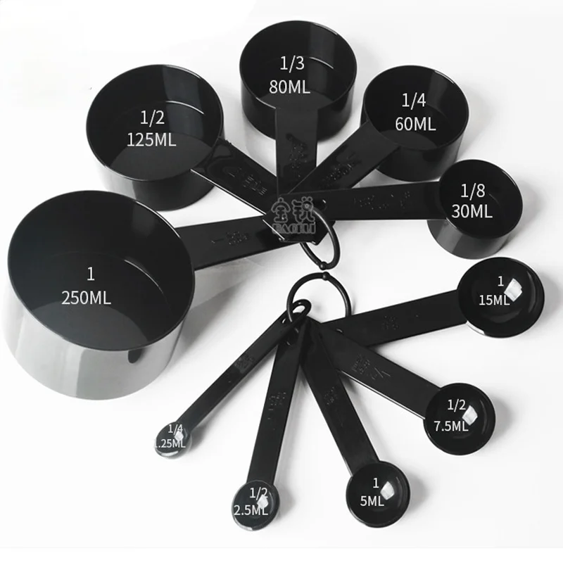 

5/10pcs Kitchen Measuring Spoons Teaspoon Coffee Sugar Scoop Cake Baking Flour Measuring Cups Kitchen Cooking Tools ZXH