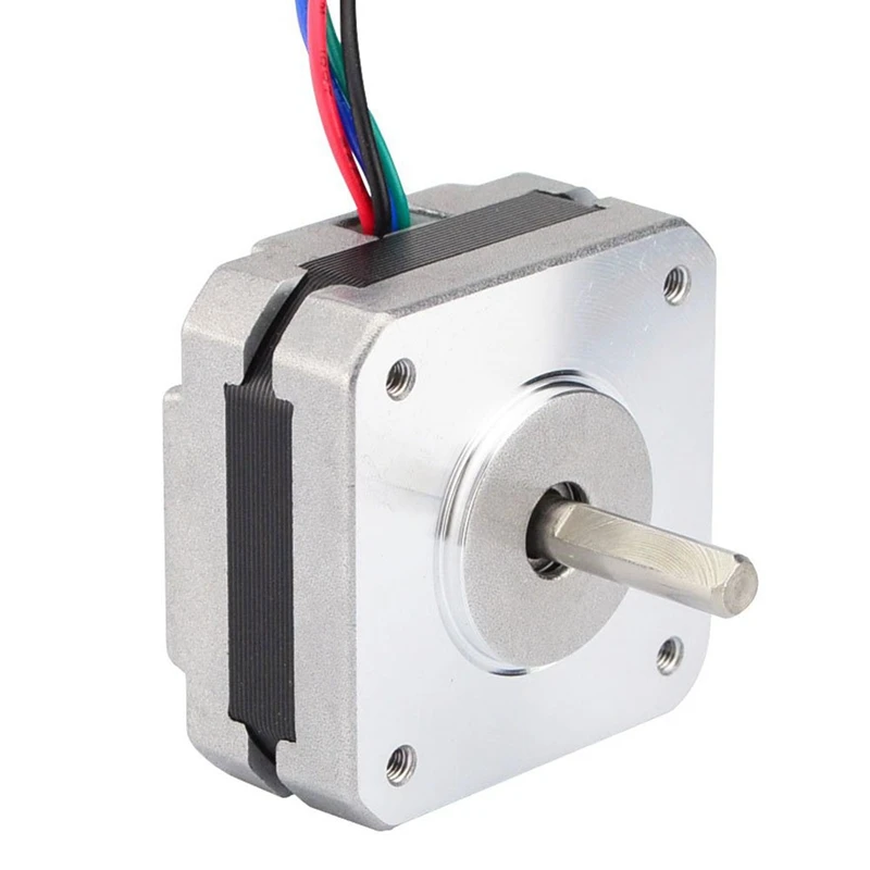 

17Hs08-1004S 4-Lead Nema 17 Stepper Motor 20Mm 1A 13Ncm(18.4Oz.In) 42 Motor Nema17 Stepper For Diy 3D Printer Cnc Xyz