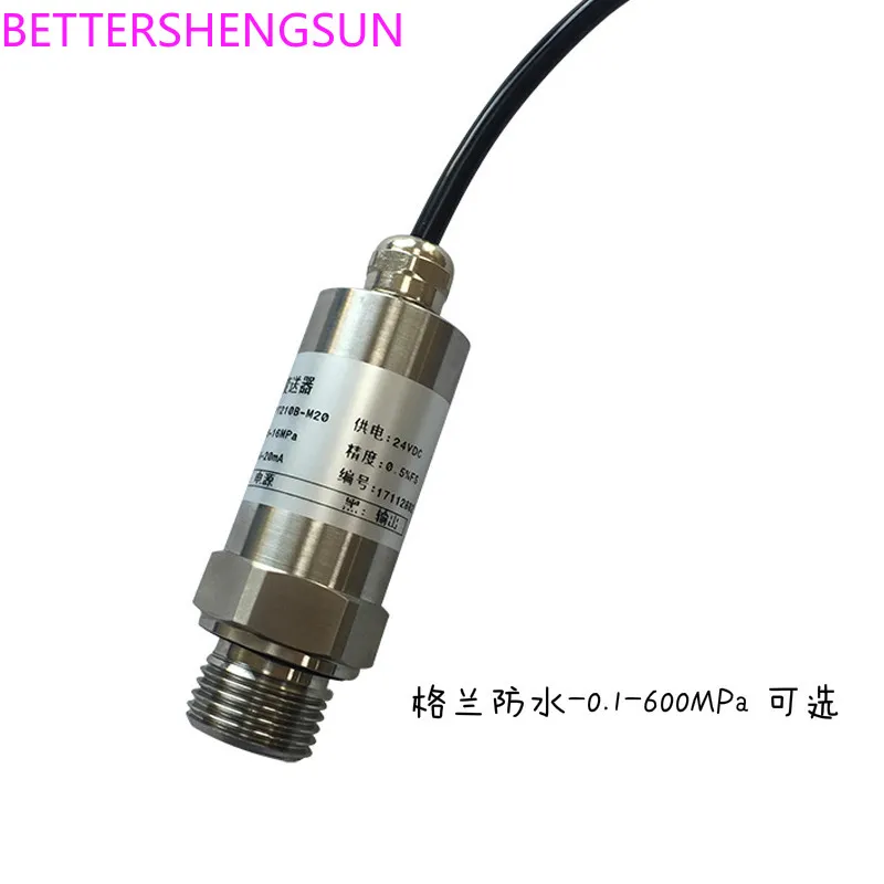 

Gran Waterproof Pressure Transmitter Sensor 0-5mpa G1/2 0-10V Hydraulic Pressure Hydraulic Pressure