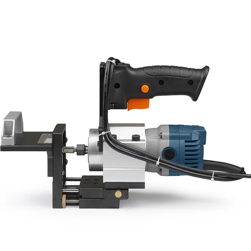 

Mortising Jig For Trimming Machine 2 in 1 Slotting Bracket Invisible Fasteners Punch Locator Linear Track Woodworking Tool
