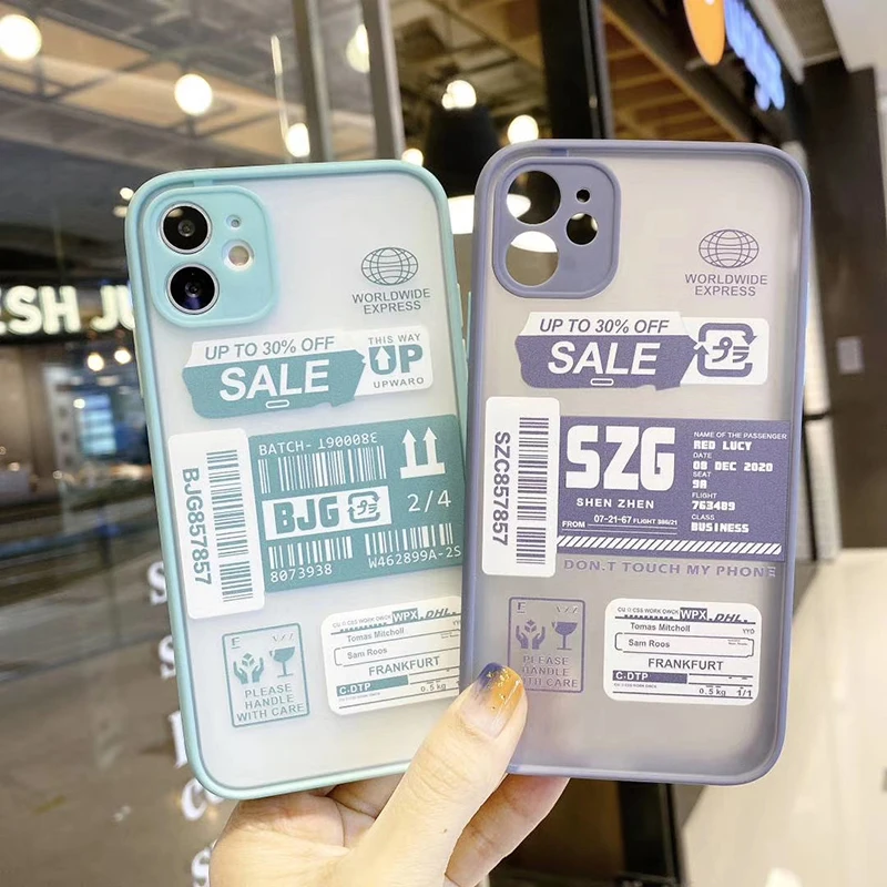 Новые Instagram QR код теги мягкий чехол для телефона apple iphone 7 8 Plus X XS XR MAX 11 Pro 2020 SE 12