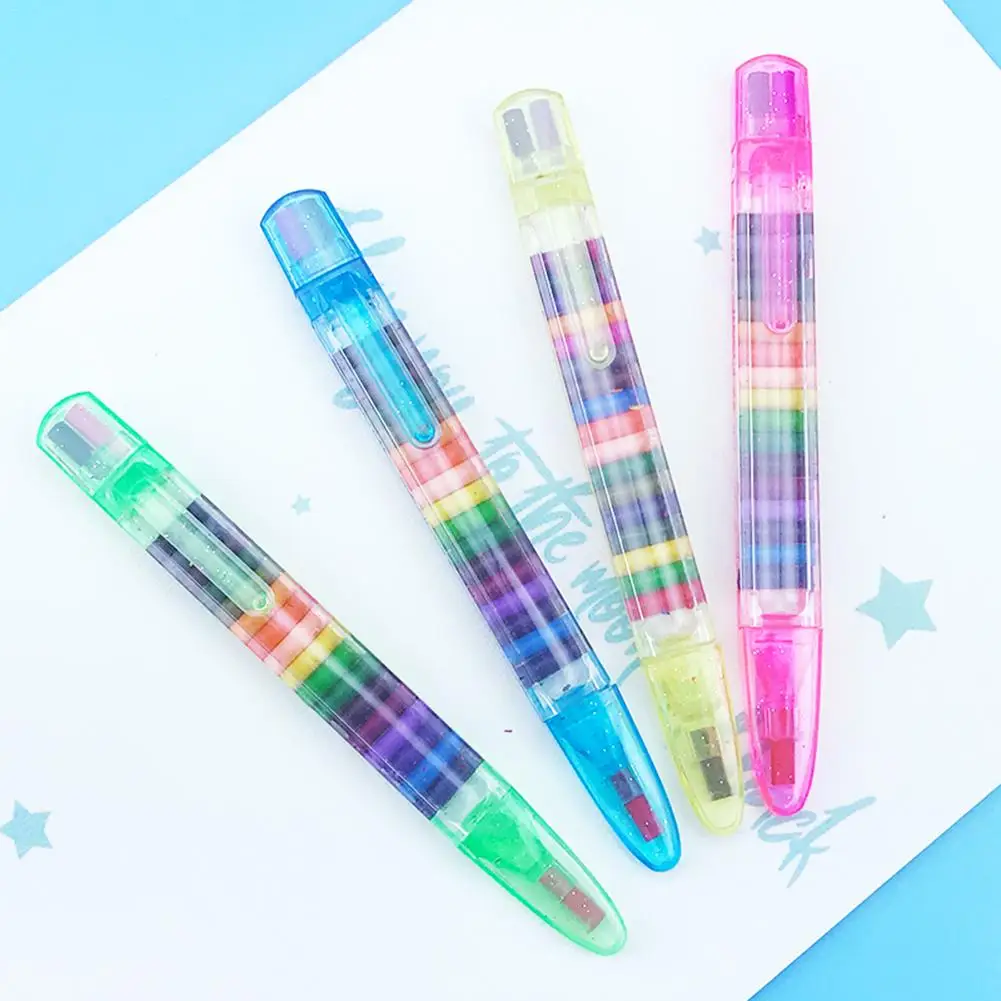 4 шт цветные 20 цветов Масляные краски ручка масляная Пастельная безопасная