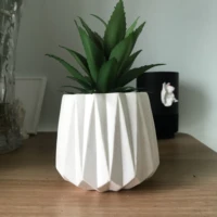 plaster clay pot making silicone cement mould handmade concrete silicone planter vase molds resin flower pot making mould
