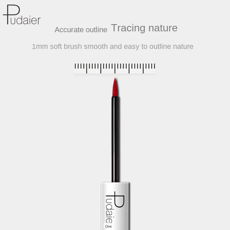 _ Жидкая подводка для глаз водостойкая цветная Черная Подводка гелевая ручка