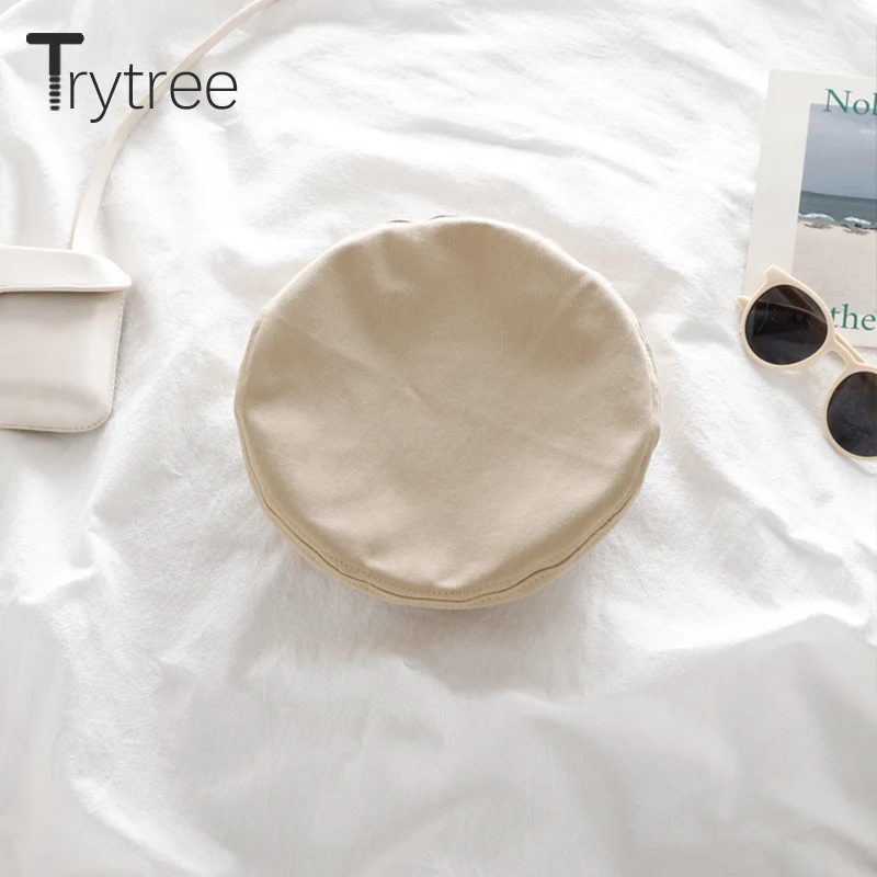 Шляпа Trytree Женская восьмиугольная в британском стиле ретро однотонная Осень-зима