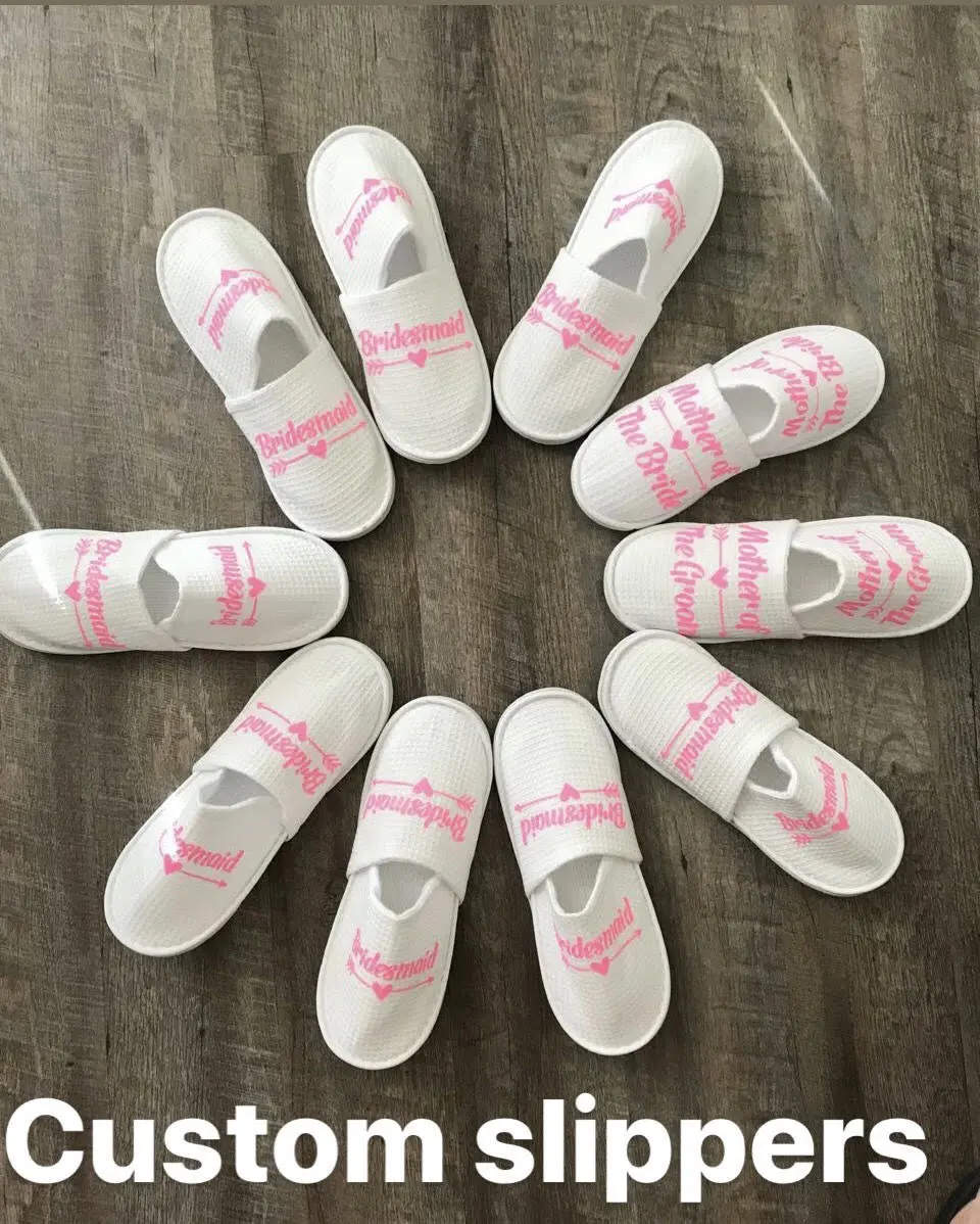 Индивидуальные свадебные тапочки для матери невесты подарок подруге Свадебная