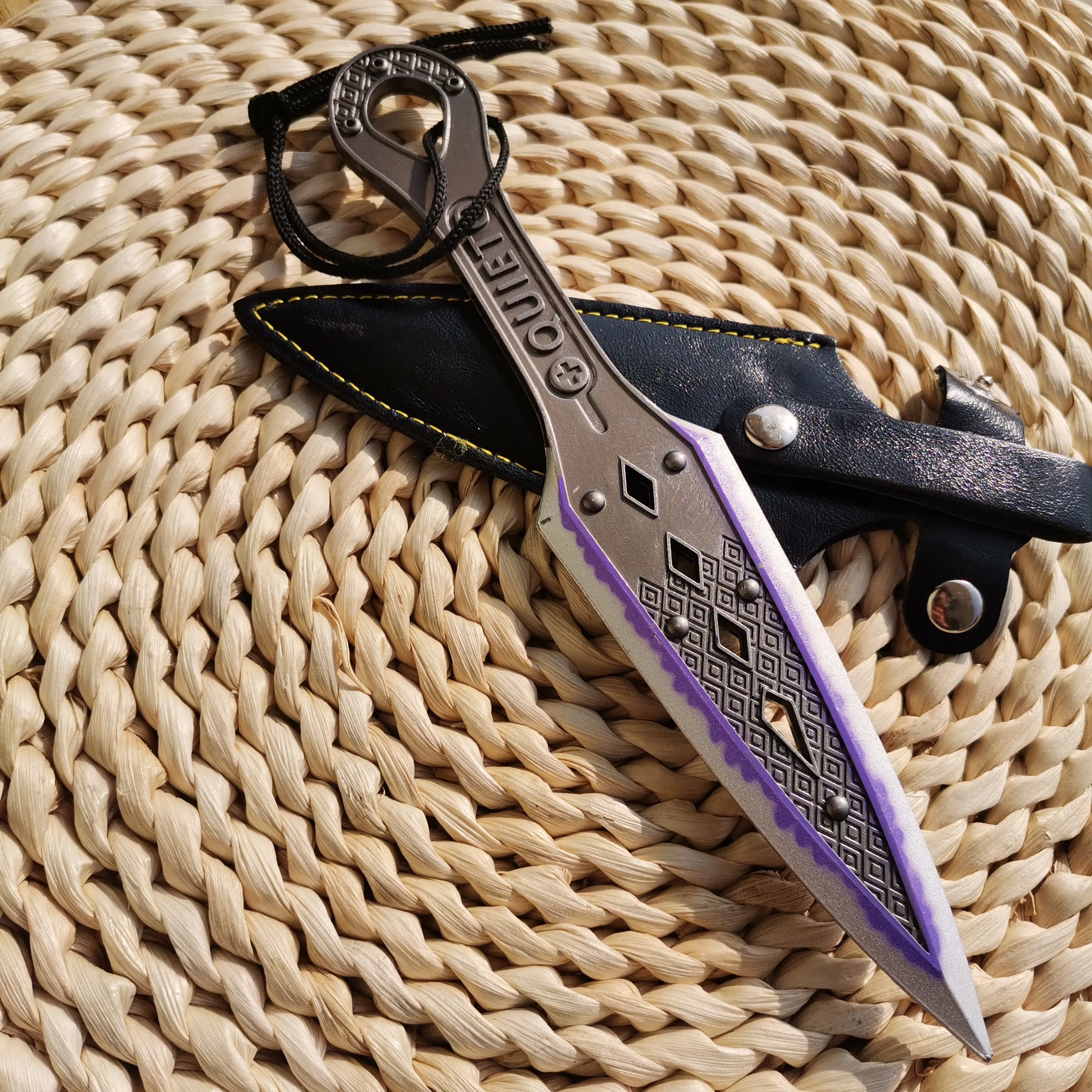 Apex Wraith Kunai Metal Prop Lengend Heirloom Alloy Hero Weapon Short Dagger Cosplay Full Size Unsharpened Model Gift | Дом и сад