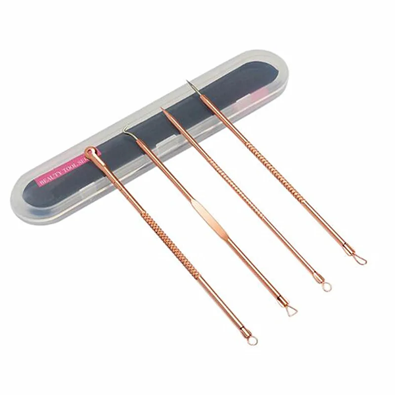 1/4/9 шт. Нержавеющая сталь серебро акне прыщей инструмент для удаления Blackhead поры