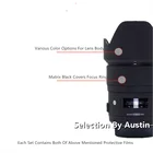 Защитная пленка для объектива Sigma 35 f1.4 Canon EF с креплением и защитой от царапин