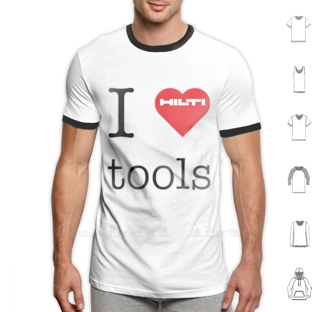 Мне нравятся инструменты Hilti! Футболка 100% хлопок DIY S-6xl Diyer хобби Инструменты