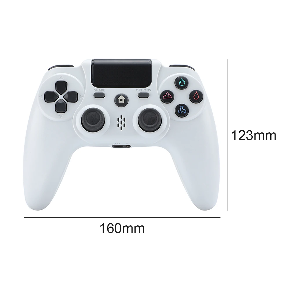 

ZR-486 Wireless Game Controller For PS4 Bluetooth-compatible Gamepad for PlayStation 4 Game Controller for PlayStation 4