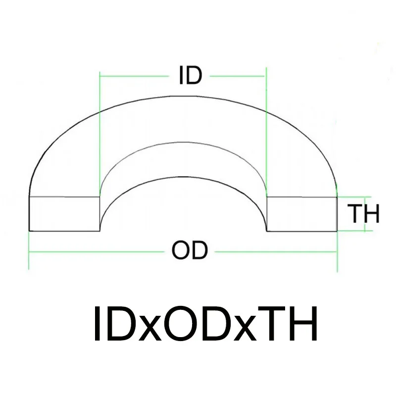 ID3 ~ 630 мм OD11 690 THK 0 5/1/1.5/2/2.5/3/3.5/4/5/11.5 уплотнение фланца ПТФЭ кольцо белое плоское PTFE