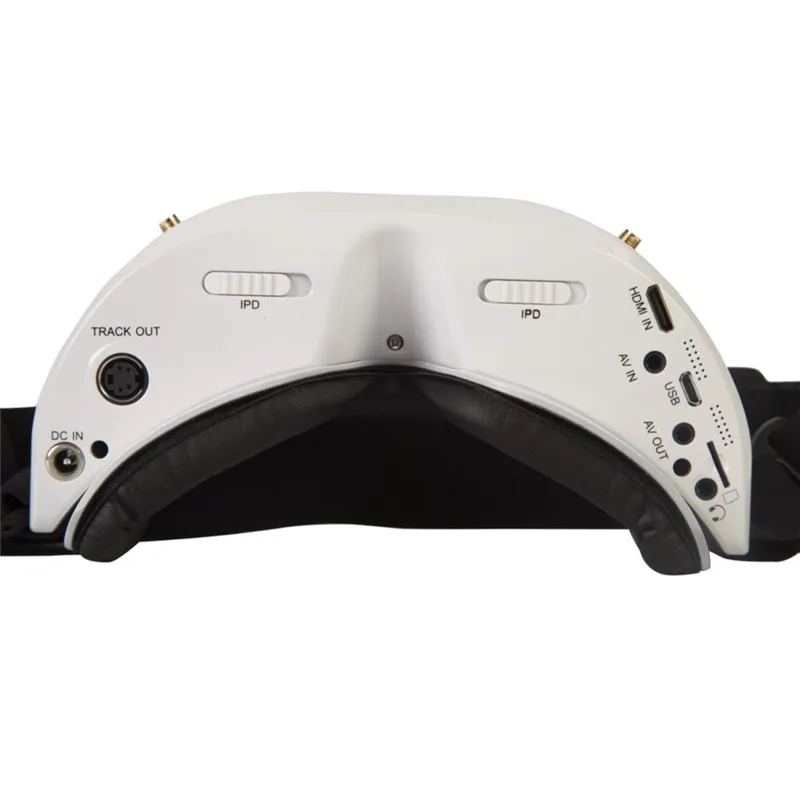 Skyzone SKY03O O светодиодный/SKY03S/SKY02C/SKY02X 5,8 ГГц 48CH разнообразие FPV очки для радиоуправляемого дрона Accs OSD DVR HDMI и головной вентилятор светодиодный