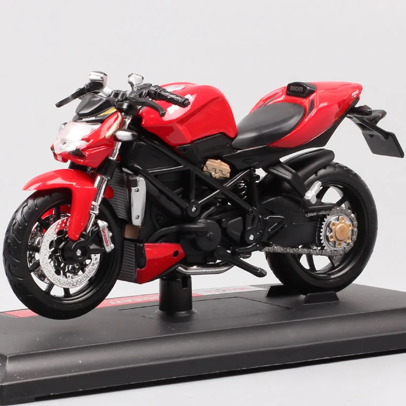 1/18 весы мини maisto moto Ducati Streetfighter S Streetbike Diecasts& Toy Vehicles mod игрушечный мотоцикл thumbnails childs