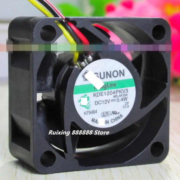 

4020 Magnetic suspension bearing fan KDE1204PKV1 12V 0.4W mute