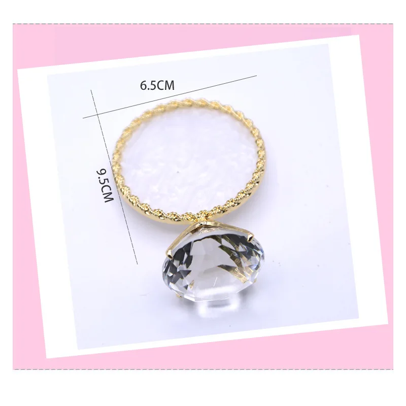 Палитра для ногтей 1 шт. подставка дизайна с алмазными искусственными пластинами