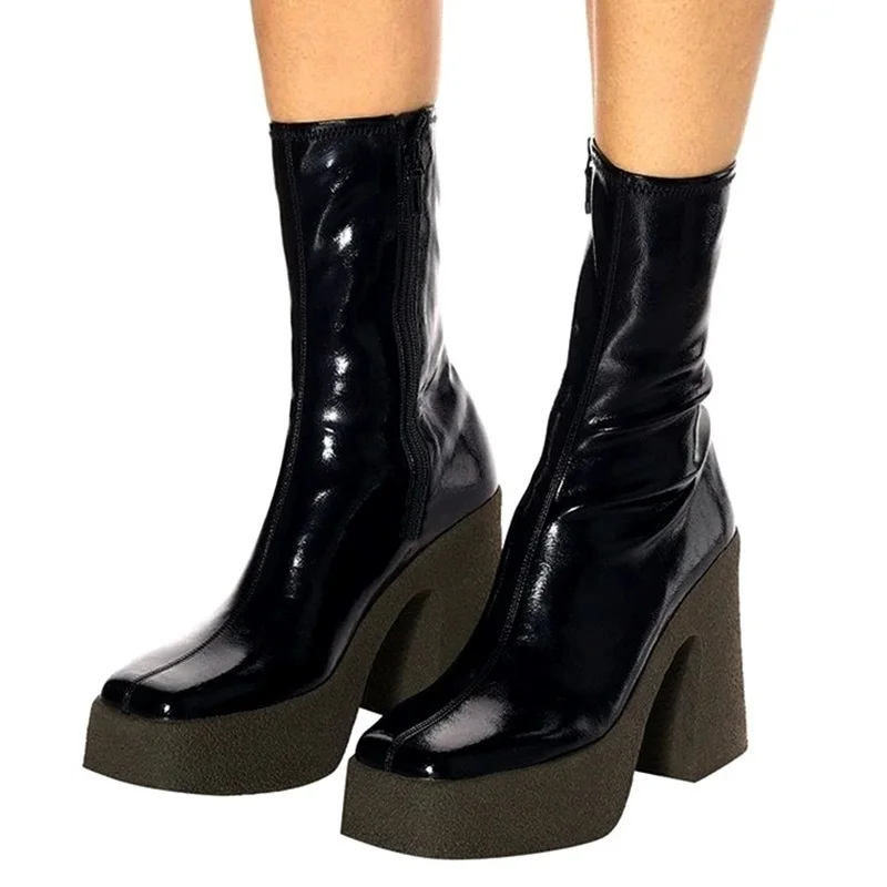 Дизайнерские брендовые эластичные кожаная обувь с микрофиброй женские