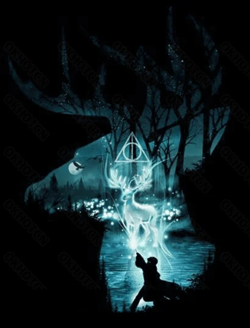 

Diy Diamond Painting Stickers Diamond Embroidery Living Room Background Wall Painting Bedroom Painting Abstract Animals Shadow