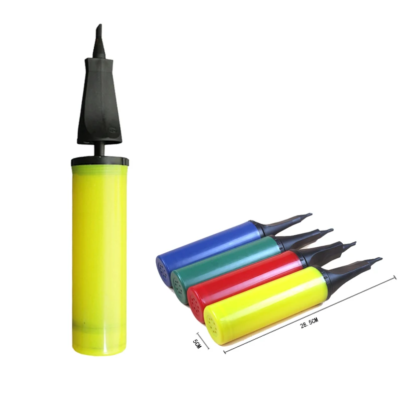 1 шт. насос для воздушного шара аксессуары ручной нажимной мини пластиковый