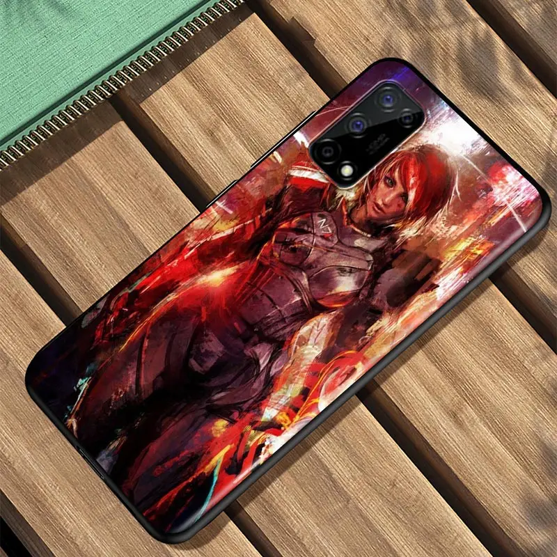 N7 Mass Effect для OPPO Realme C17 C12 7i 8i Q3 8 C15 Narzo 20 30 A 7 6 5 2 C11 C3 Pro Funda Capa Black чехол телефона |