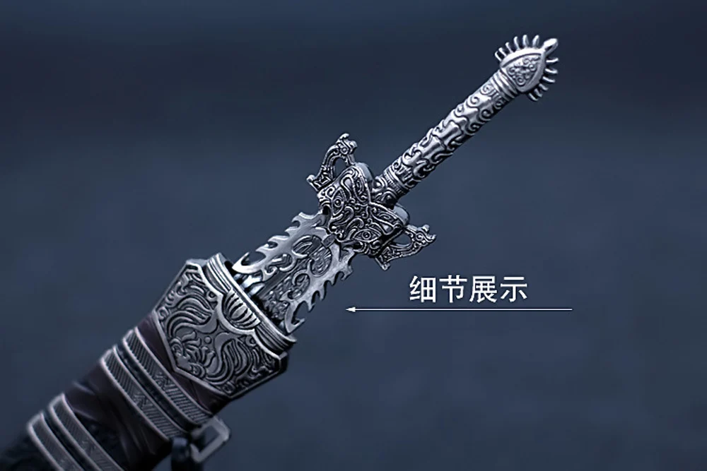 Grandmaster Demonic культивирование брелок Wei Wuxian Yin Hu Fu брелок в виде оружия для мужчин и женщин Подвеска ювелирные изделия незатаенные
