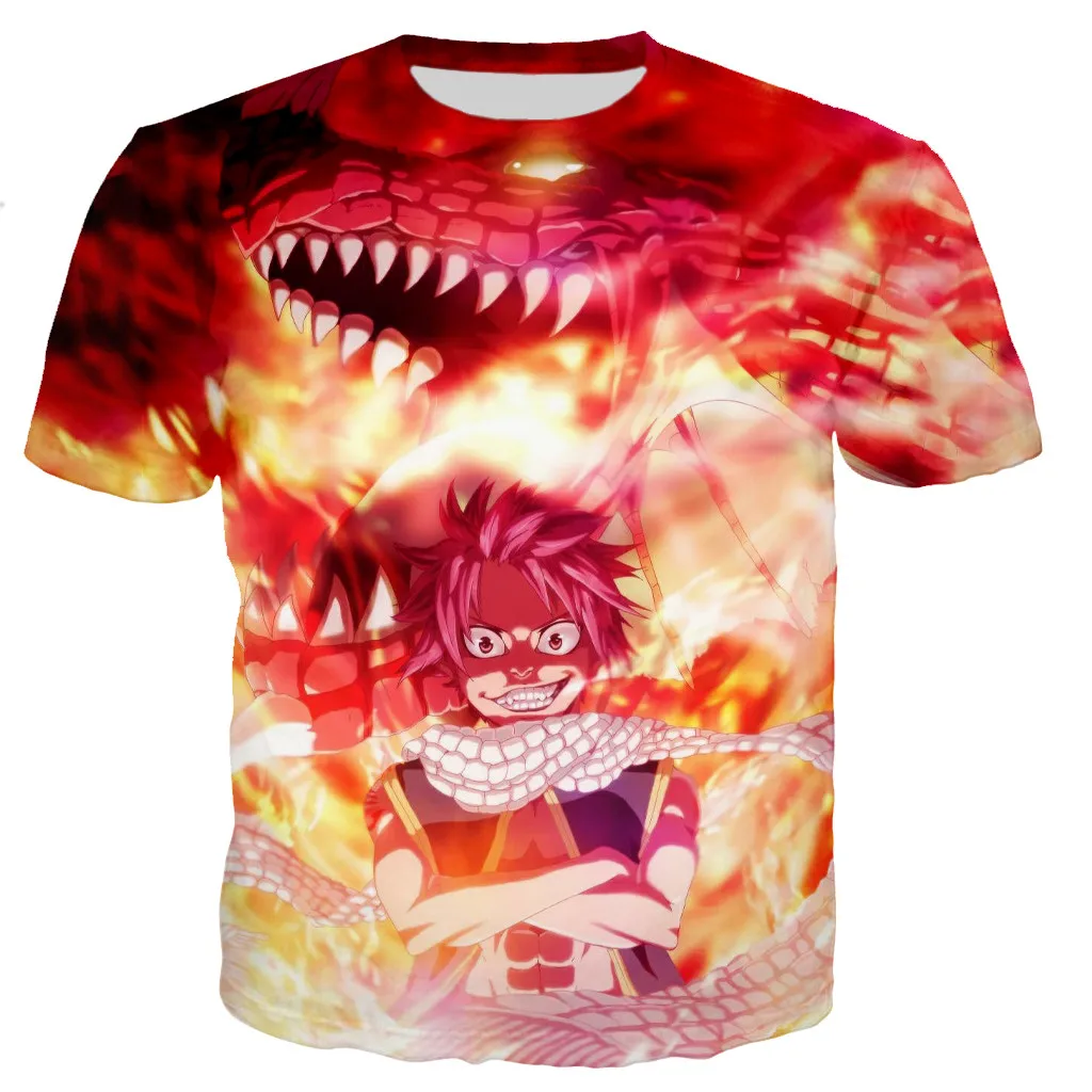 Футболка Мужская/женская с 3D принтом Феи хвоста модная повседневная рубашка в