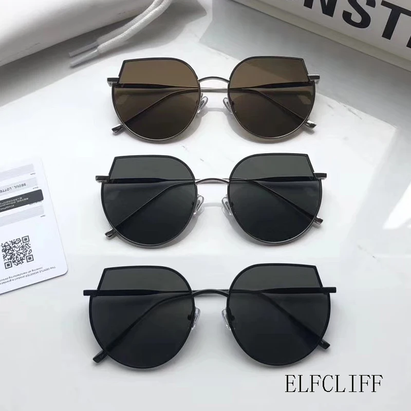 

2021 NEW High Quality Korea Brand GENTL ELFCLIFF Sunglasses Women Men Cat eye Glasses With Original Packaging