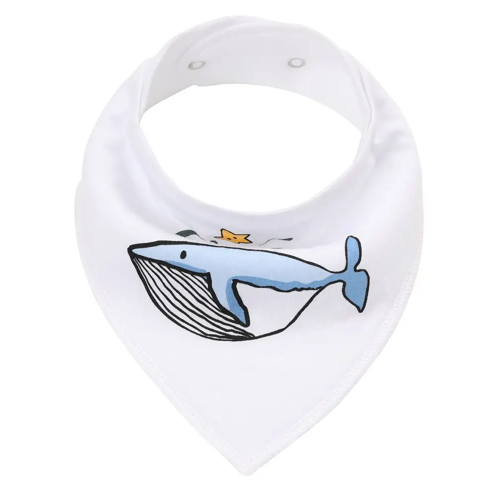 Детские хлопковые нагрудники для мальчиков и девочек треугольные кормления