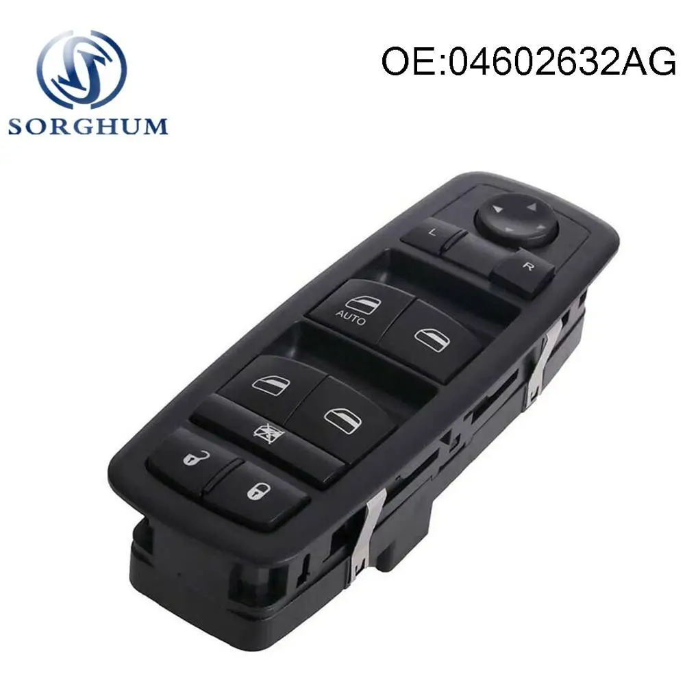 

New Master Power Window Switch Driver Side 04602632AG For Dodge Journey Jeep Liberty 2015-2017