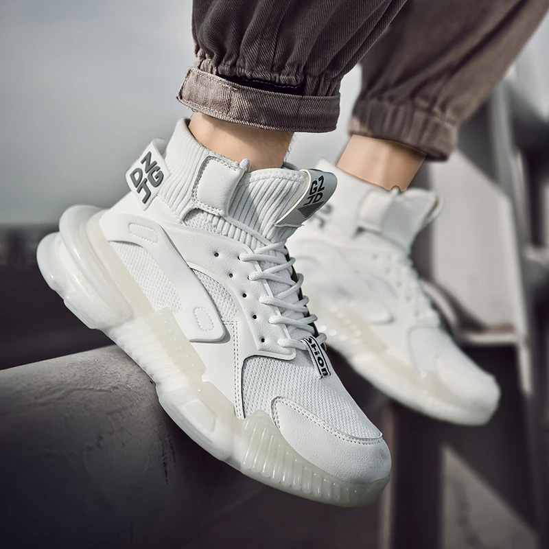 

New Brand Men Running Shoes Mesh Light Sport Shoes Designer Platform Sneakers for Men Jogging Shoes Tenis Masculino