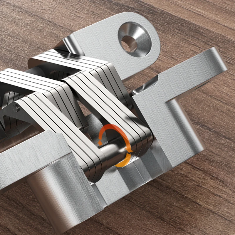 2 шт. 7 спецификаций нержавеющая сталь скрытый шарнир 304 бесшумный закрытый