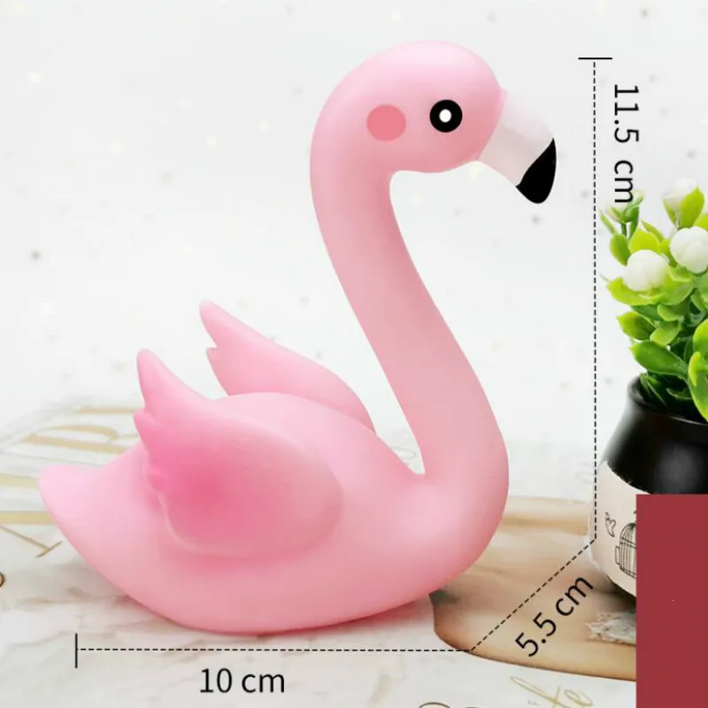 1pc Flamingo Pink Goose Baking Decoration Happy Birthday Cake Tools Holiday Party Wedding Dessert Table Vinyl Crafts | Дом и сад