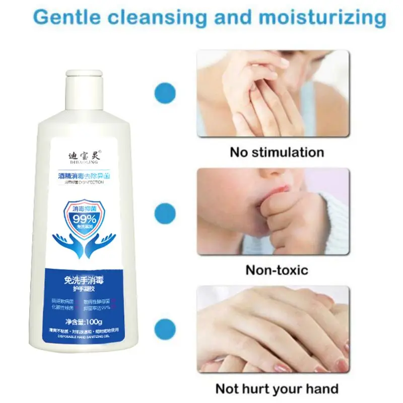 100 г гель для дезинфекции рук активный спирт не требуется вода антибактериальное