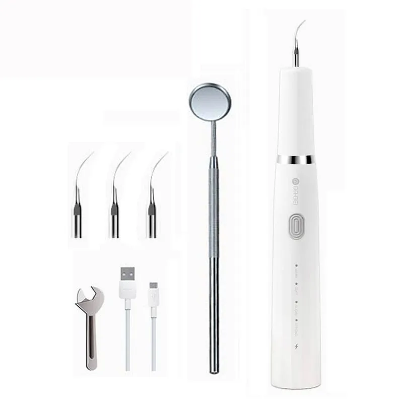 

Youpin DR.BEI Ultrasonic Dental Scaler YC2 Electric Tooth Calculus Remover Tooth Stains Tartar Dentist Teeth Whiten Oral Hygiene