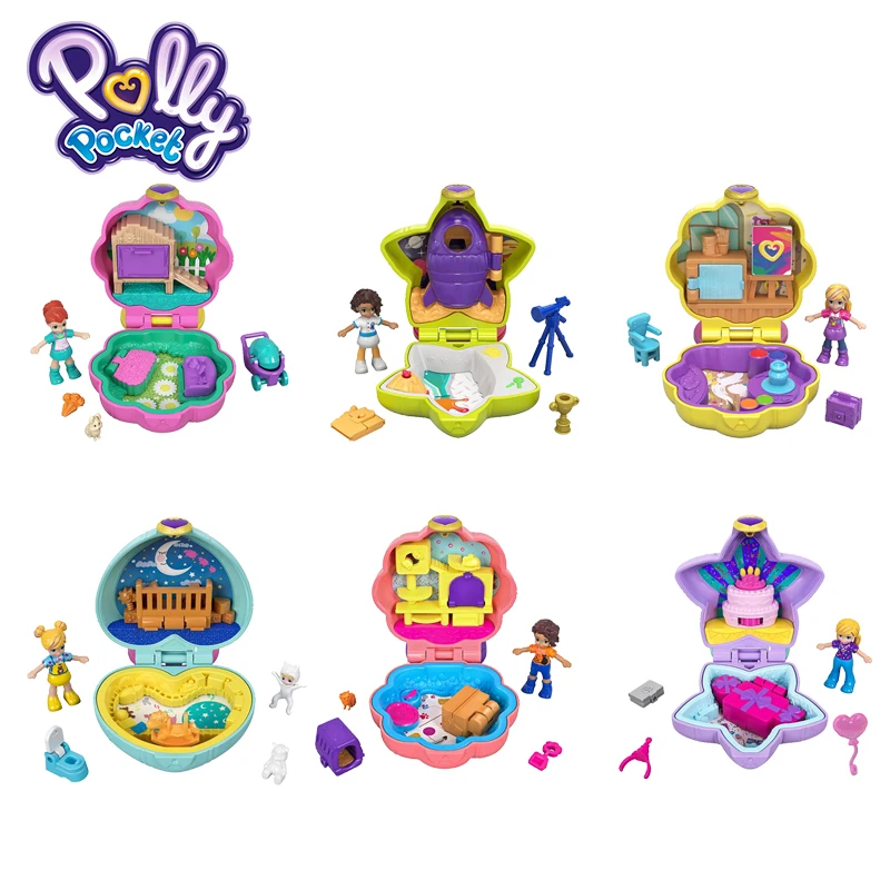 Карманные детские игрушки Polly коллекция детских игрушек Teeny Tot забавная тема Мини