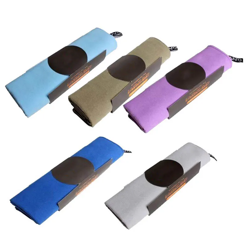 Полотенце из сверхтонкого волокна для плавания впитывающее быстросохнущее