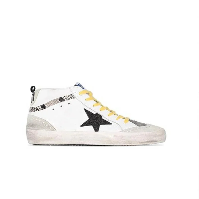 

2021 New Lace Retro Thick-soled Women's Shoes Casual Fashion White Suede Sports Leopard All Competition Shoes Women ZZ109