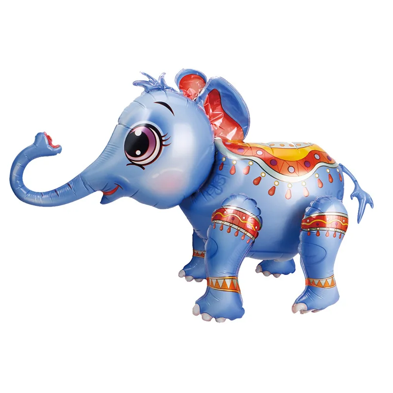 

New Style Lovely Animal Elephant Catoon Foil Balloon for Baby Shower Birthday Party Decorations Kids Toys Air Globos Supplies