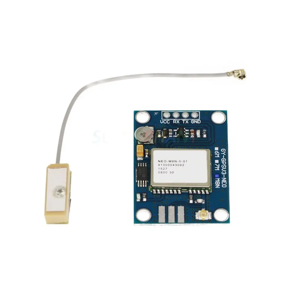 

Micro GPSV5 NEO-M8N GPS Module GNSS HMC5983 SAW LNA Triple Band Antenna ANT