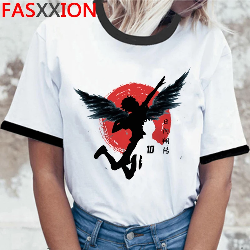 Футболка мужская с японским принтом Kuroo аниме графическая рубашка рисунком поя